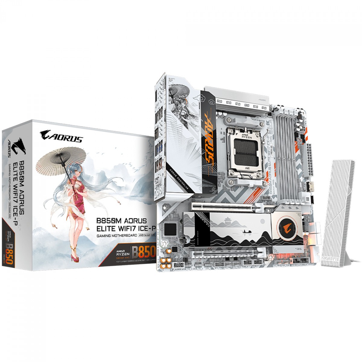Placa-Mãe Gigabyte B850M Aorus Elite WiFi7 B850 AM5 | Terabyte