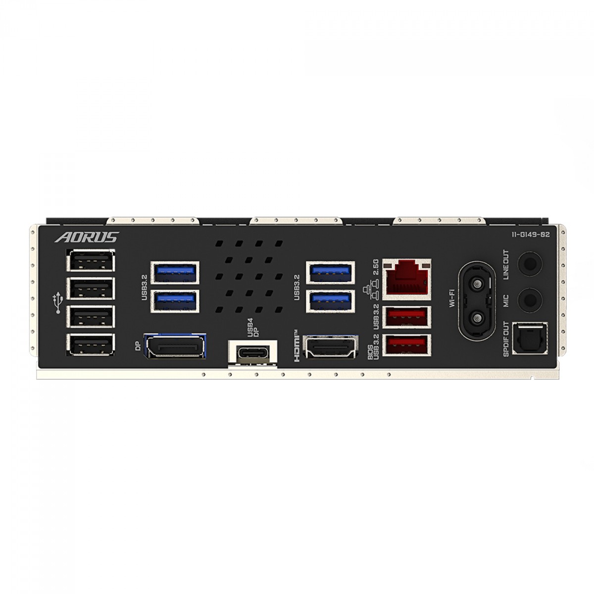 Placa Mãe Gigabyte B860M AORUS ELITE WIFI6E, Chipset B860, Intel LGA 1851, MATX, DDR5