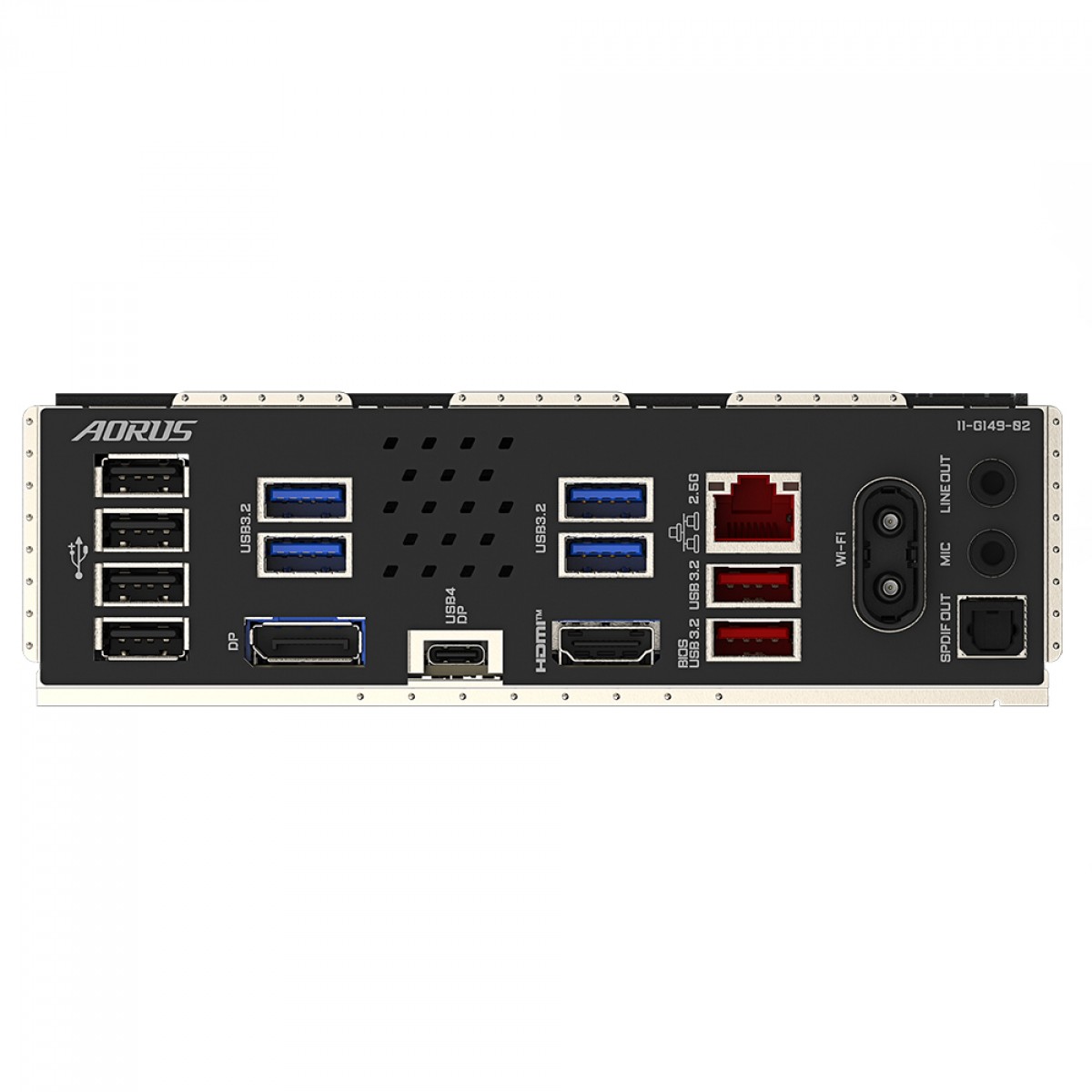 Placa Mãe Gigabyte B860M Aorus Pro WiFi7, Chipset B860, Intel LGA 1851, mATX, DDR5 - Open Box