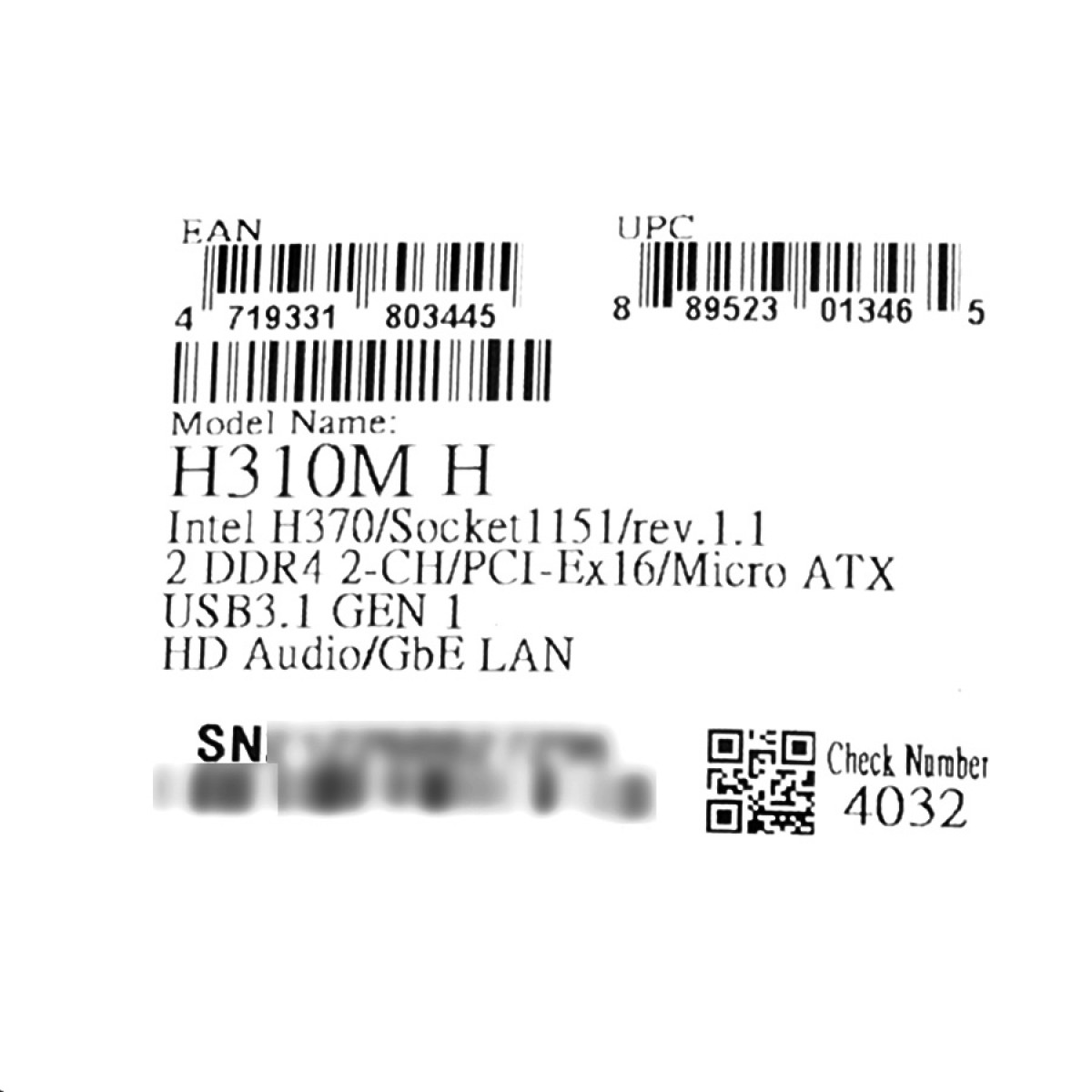 Placa Mãe Gigabyte H310M H, Chipset H310, Intel LGA 1151, mATX, DDR4