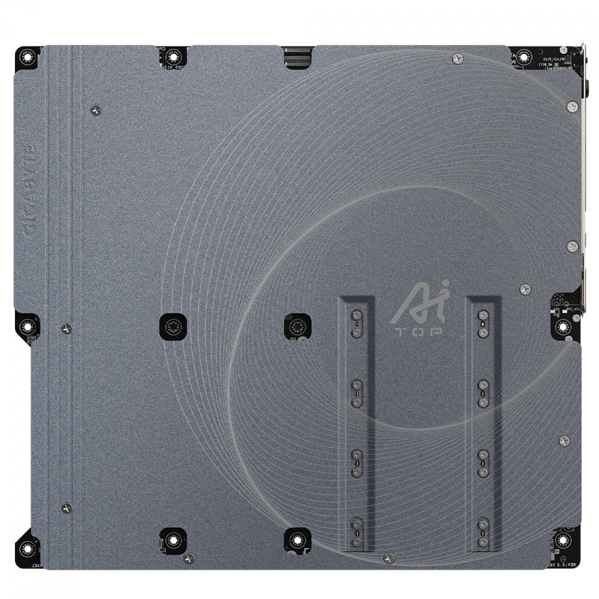 Placa Mãe Gigabyte TRX50 AI TOP, WiFi 7, Chipset AMD TRX50, E-ATX, DDR5