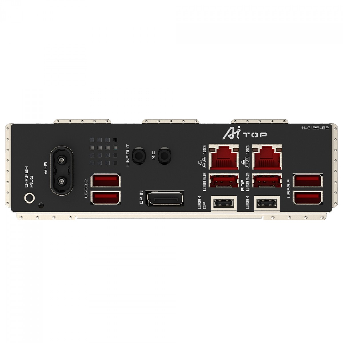 Placa Mãe Gigabyte TRX50 AI TOP, WiFi 7, Chipset AMD TRX50, E-ATX, DDR5