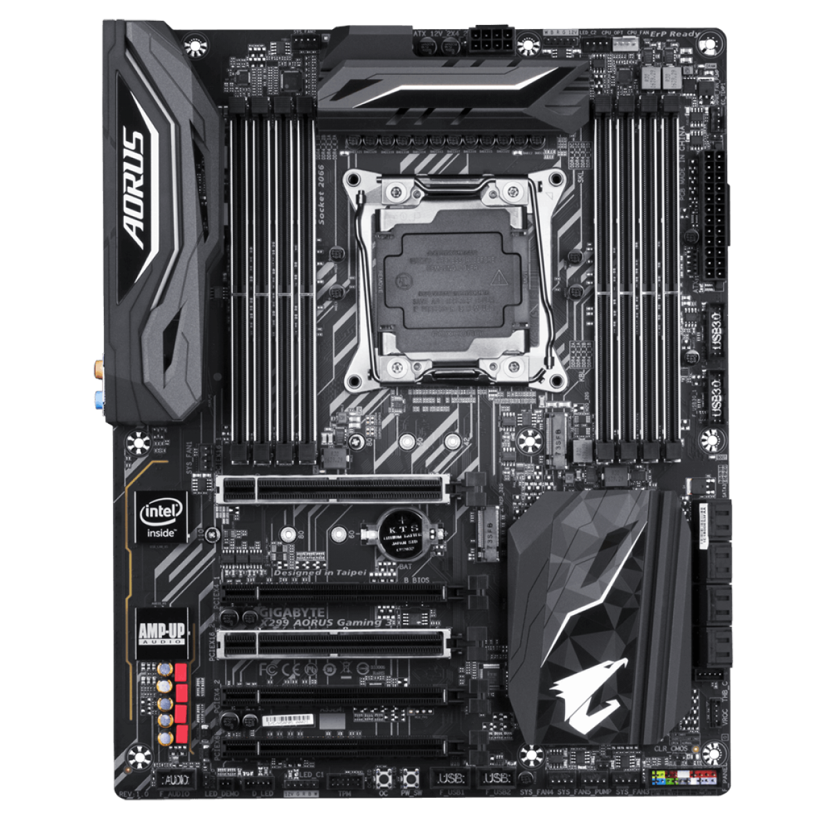 Placa Mãe Gigabyte X299 Aorus Gaming 3, Chipset X299, Intel LGA 2066, ATX, DDR4