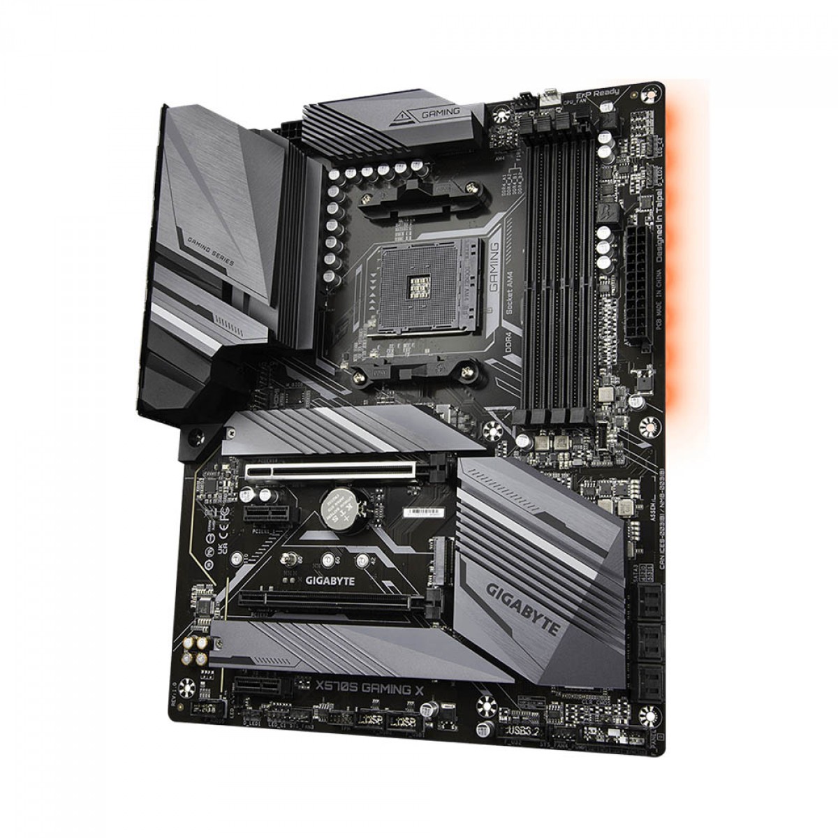 Placa Mãe Gigabyte X570S Gaming X, Chipset X570, AMD AM4, ATX, DDR4