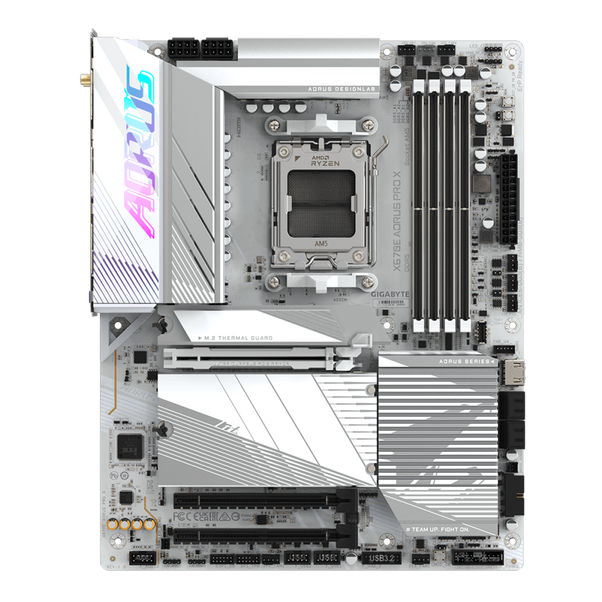 Placa Mãe Gigabyte X670E AORUS PRO X, Wifi, Chipset X670, AMD AM5, ATX, DDR5