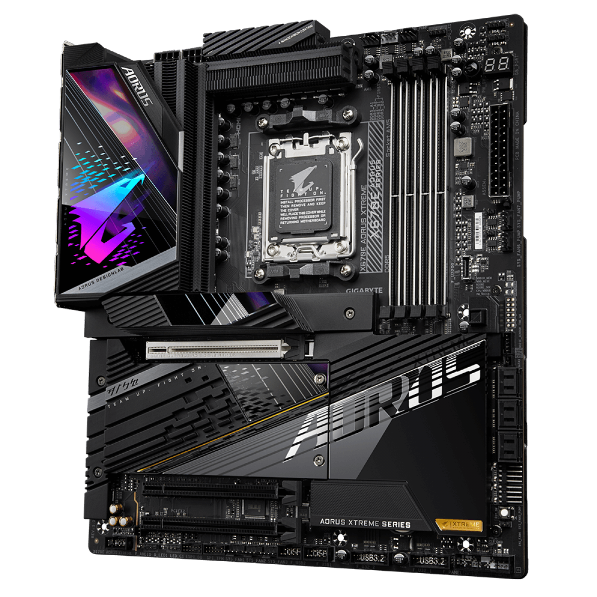 Placa Mãe Gigabyte X670E Aorus Xtreme, Wifi, Chipset X670, AMD AM5, E-ATX, DDR5