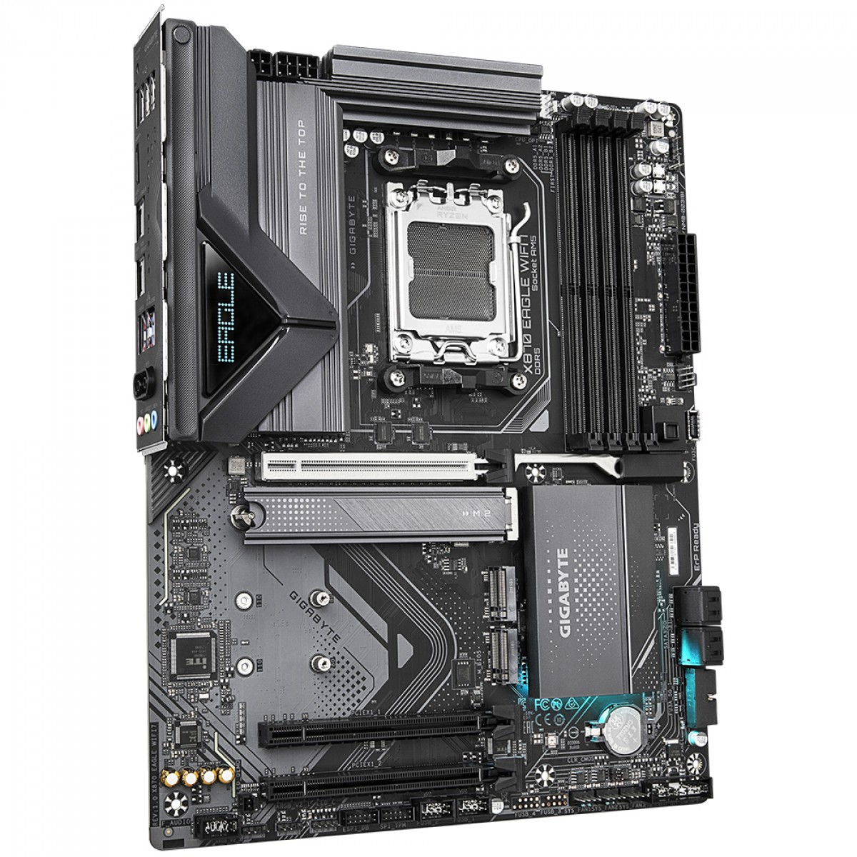 Placa Mãe Gigabyte X870 EAGLE WiFi7, Chipset X870, AMD AM5, ATX, DDR5