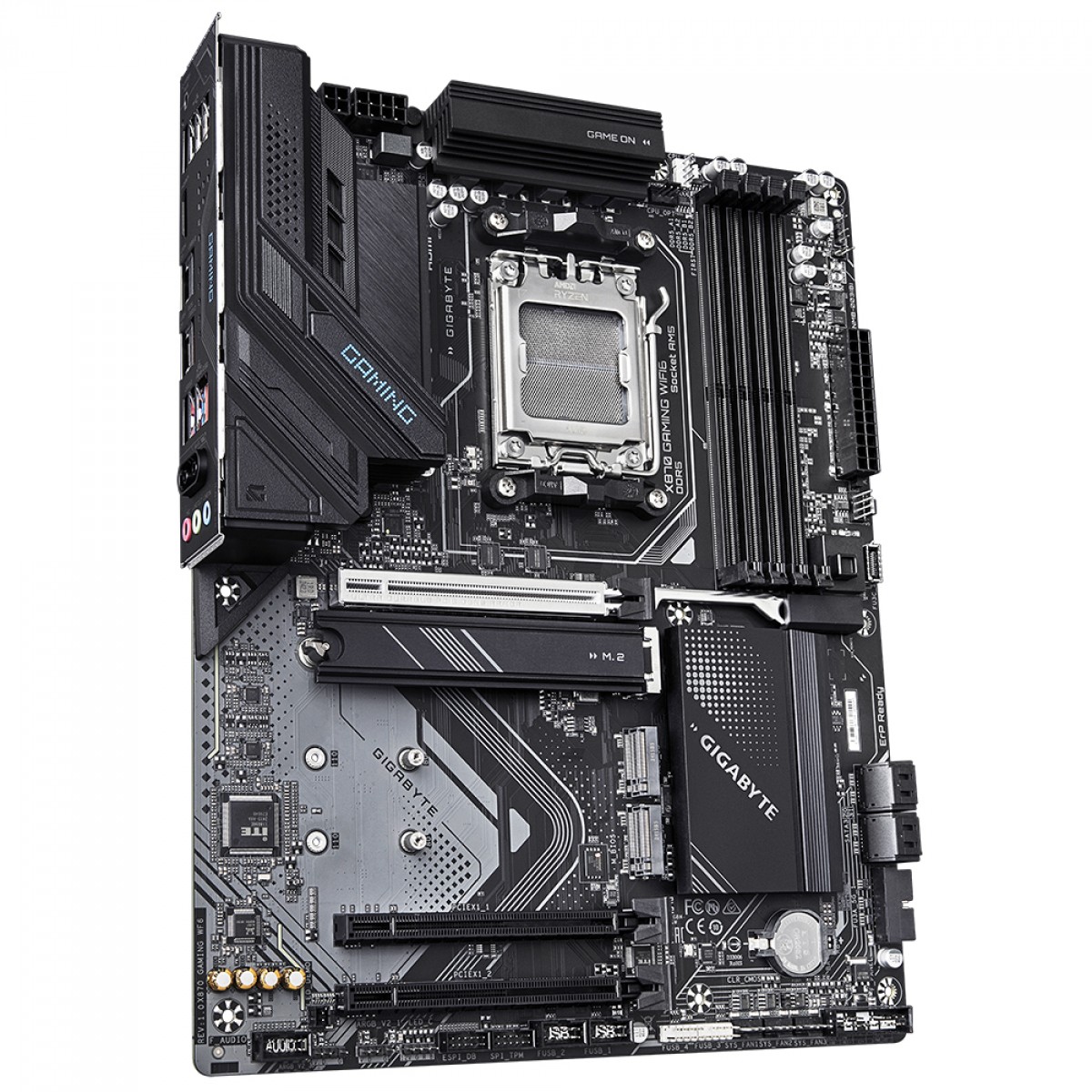 Placa Mãe Gigabyte X870 Gaming WiFi6, Chipset X870, AMD AM5, ATX, DDR5