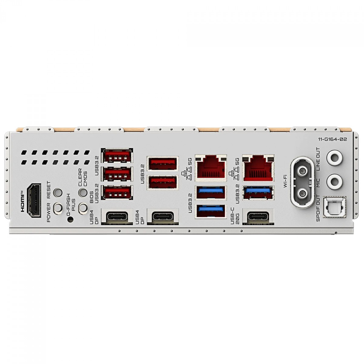 Placa Mãe Gigabyte X870E AERO X3D WOOD, Chipset X870E, AMD AM5, ATX, WiFi 7, DDR5, Branco