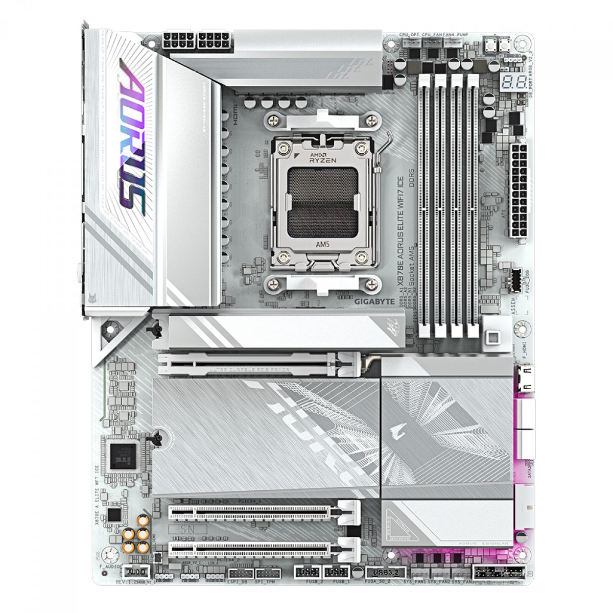 Placa-Mãe Gigabyte X870E Aorus Elite WIFI7 AM5 ATX | Terabyte