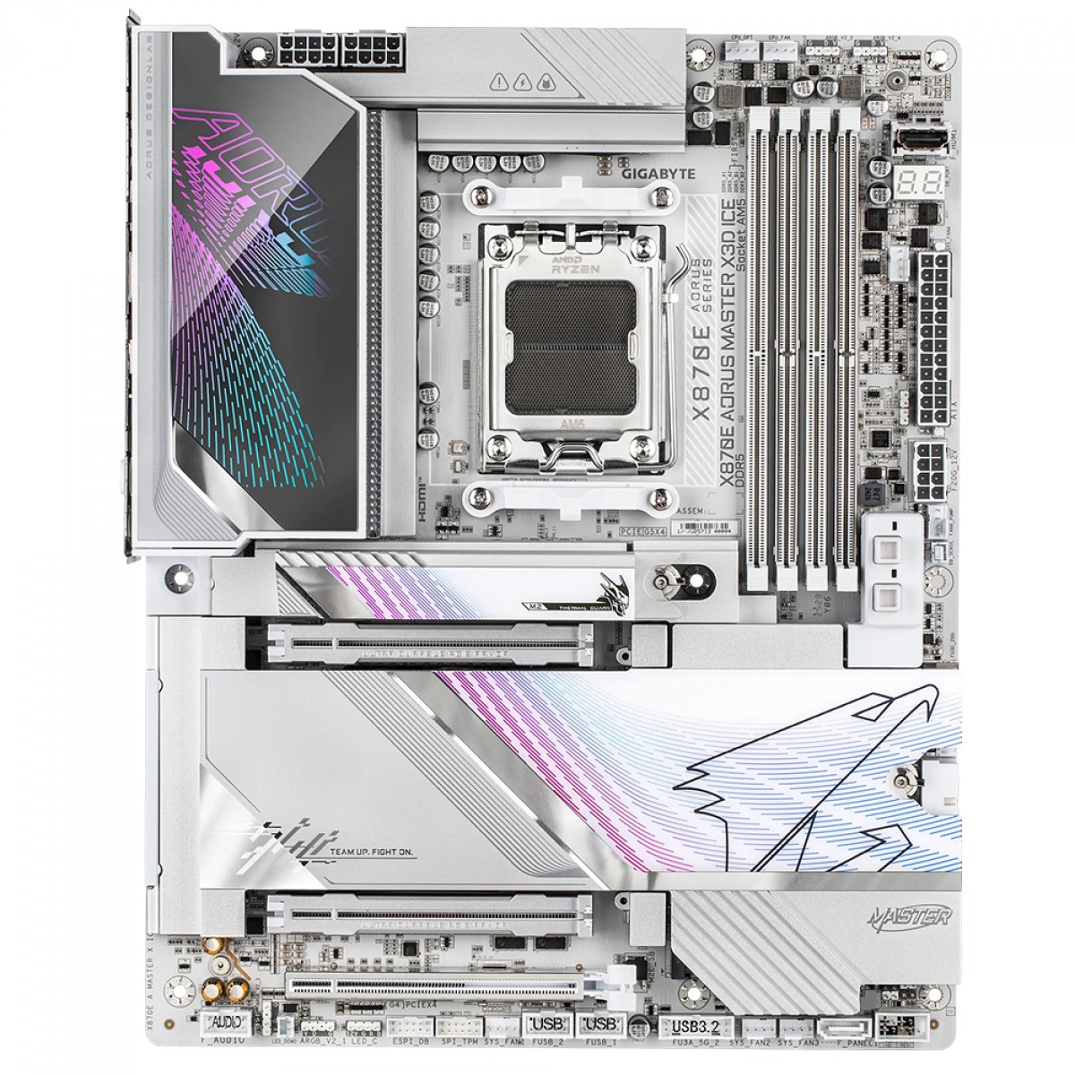 Placa-Mãe Gigabyte X870E Aorus Master X3D AM5 ATX | Terabyte