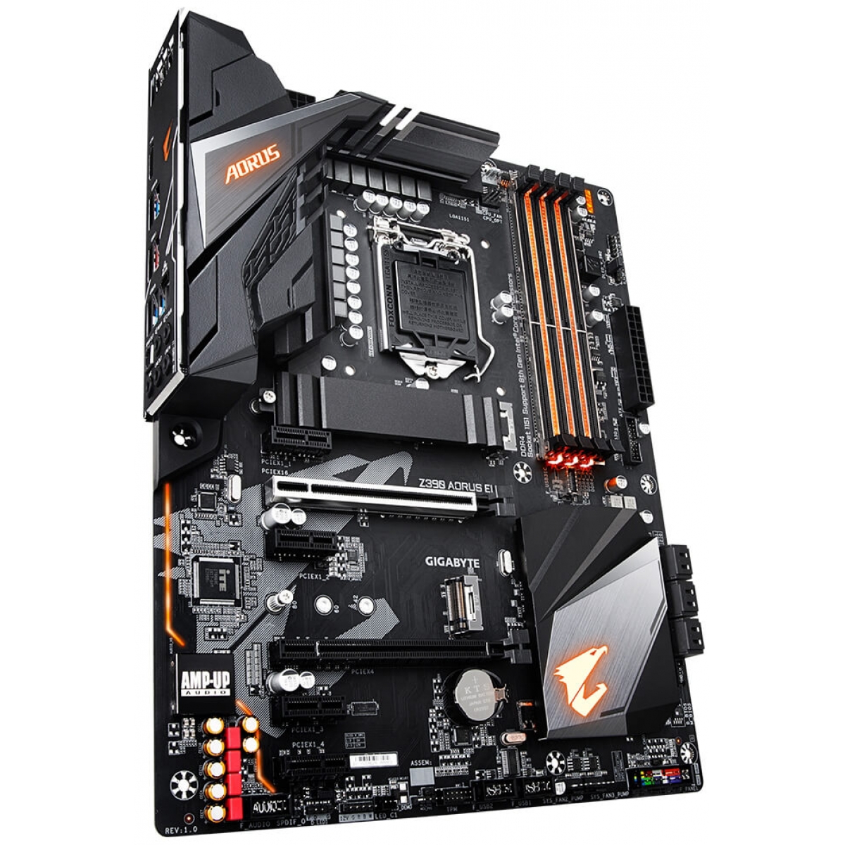 Placa Mãe Gigabyte Z390 Aorus Elite, Chipset Z390, Intel LGA 1151, ATX, DDR4