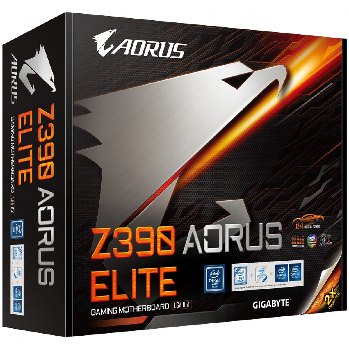 Placa Mãe Gigabyte Z390 Aorus Elite, Chipset Z390, Intel LGA