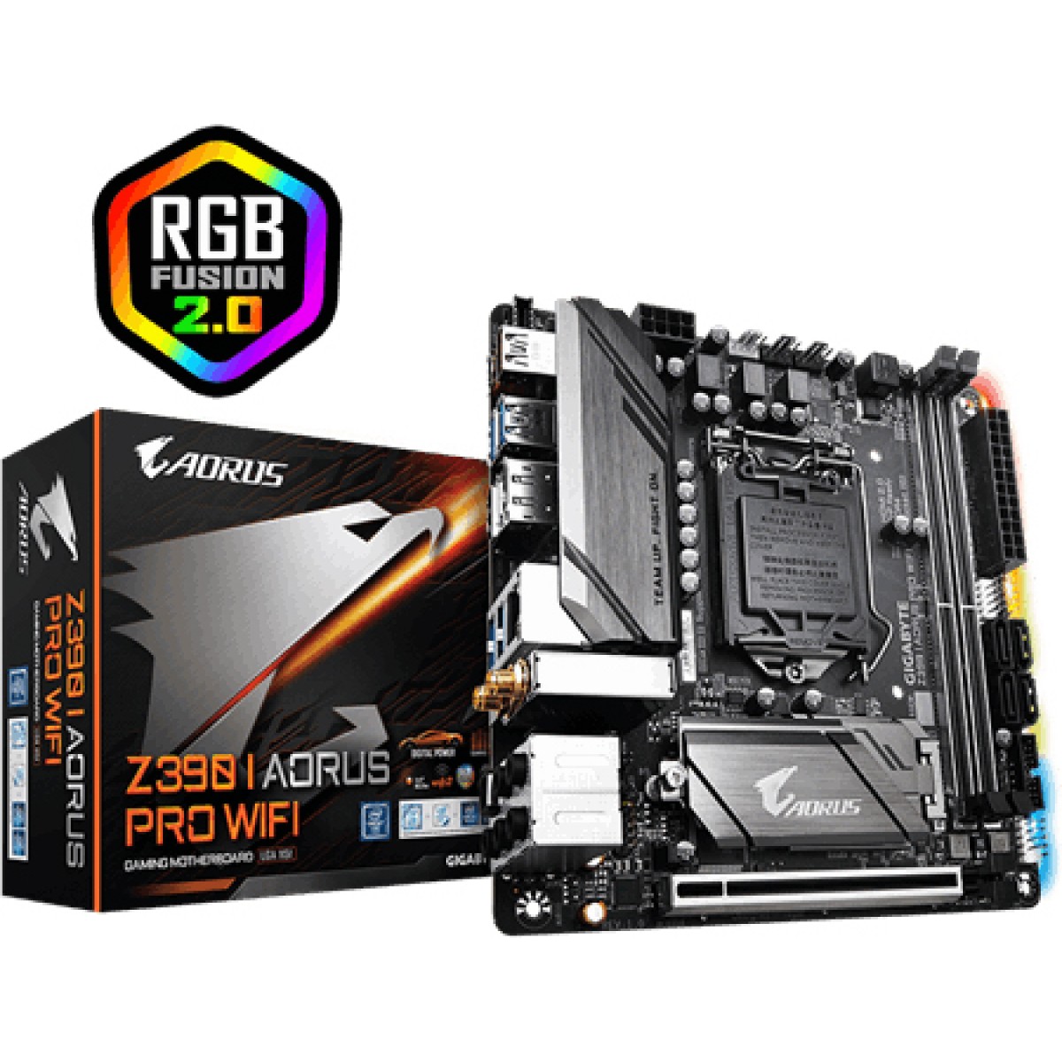 Placa Mãe Gigabyte Z390 I Aorus Pro Wifi, Chipset Z390, Intel LGA