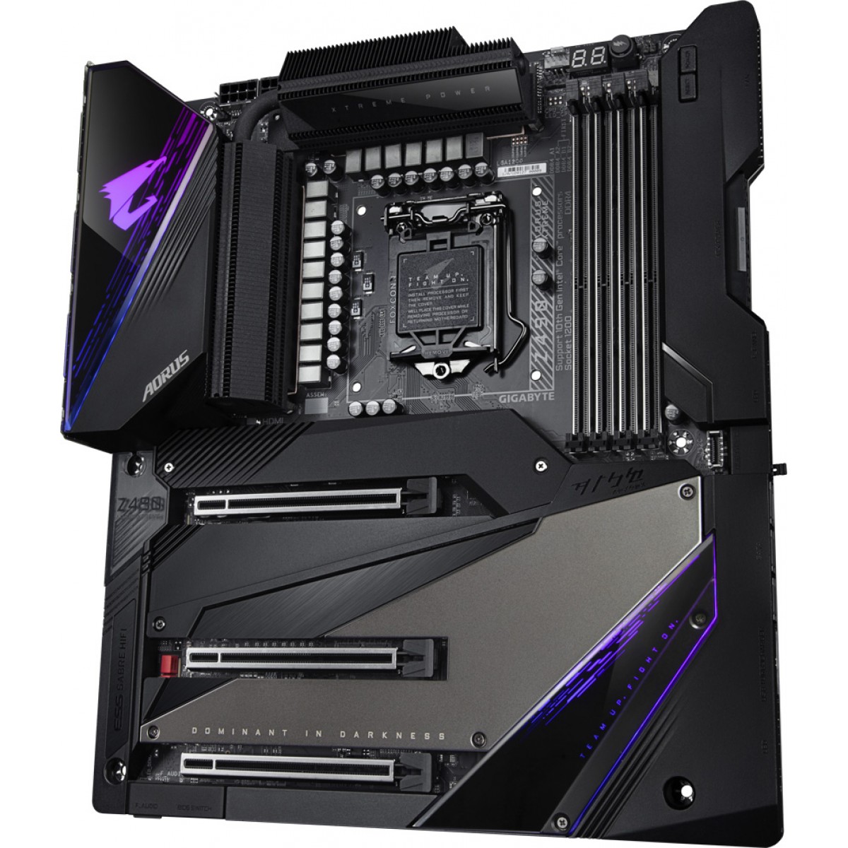 Placa Mãe Gigabyte Z490 Aorus Xtreme, Chipset Z490, Intel LGA 1200, Wi-Fi, E-ATX, DDR4