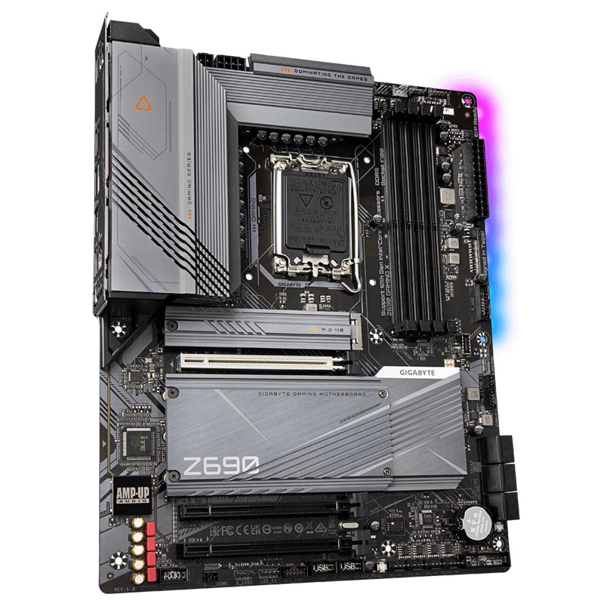 Placa Mãe Gigabyte Z690 Gaming X, Chipset Z690, Intel LGA 1700, ATX, DDR5