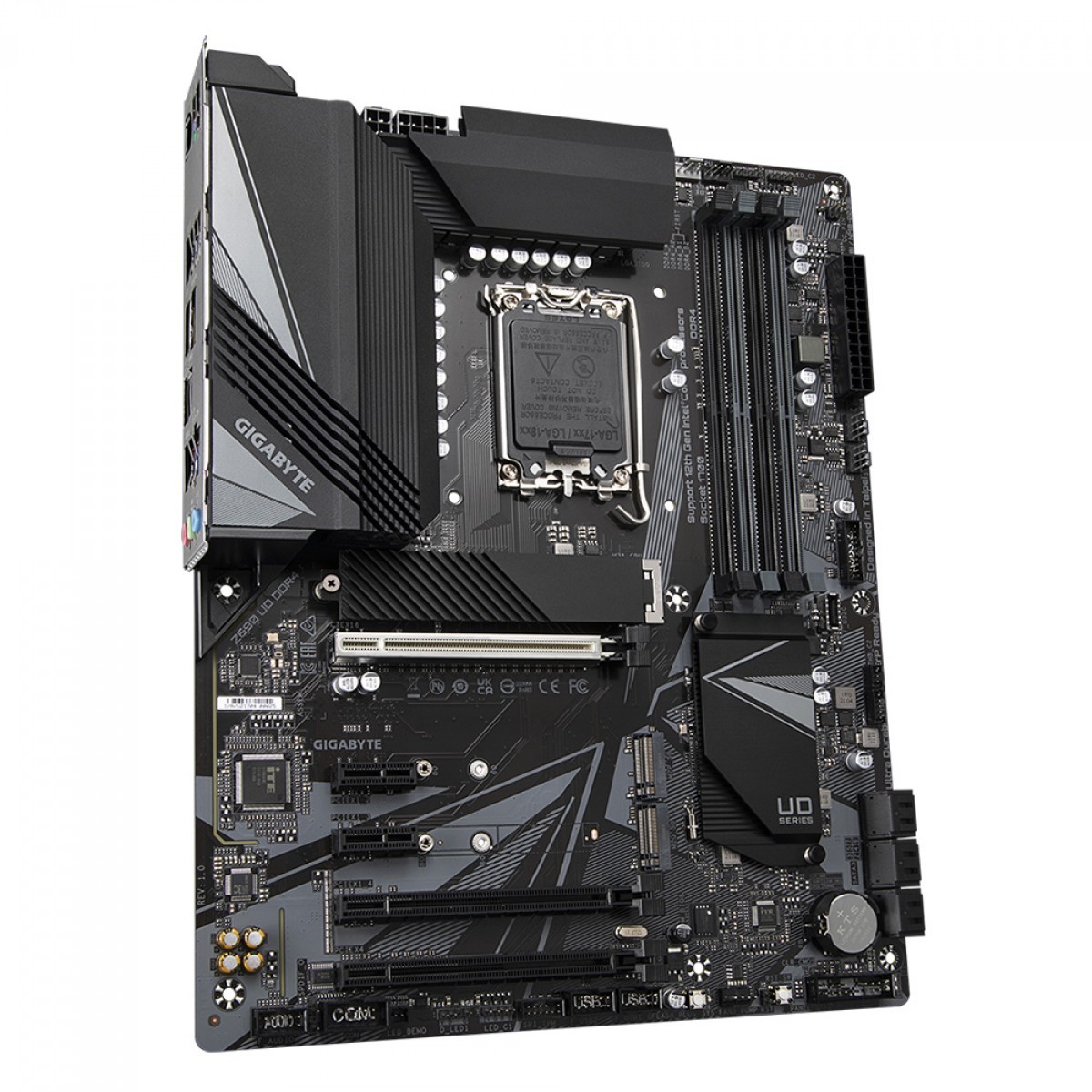 Placa Mãe Gigabyte Z690 UD DDR4, Chipset Z690, Intel LGA 1700, ATX, DDR4 + Adaptador LGA 1700