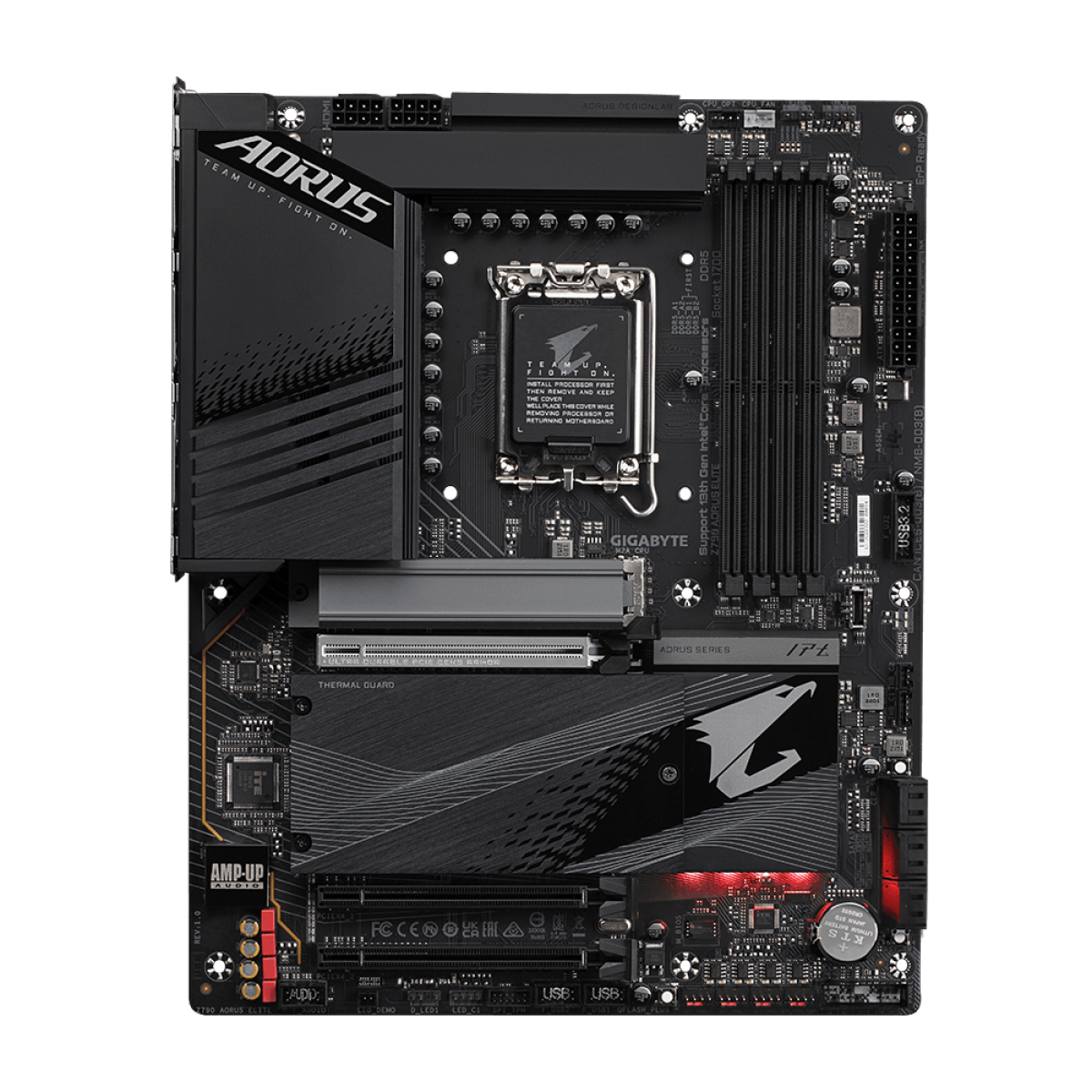 Placa Mãe Gigabyte Z790 Aorus Elite, Chipset Z790, Intel LGA 1700, ATX,DDR5, 9MZ79ELT5-00-10 - Open Box