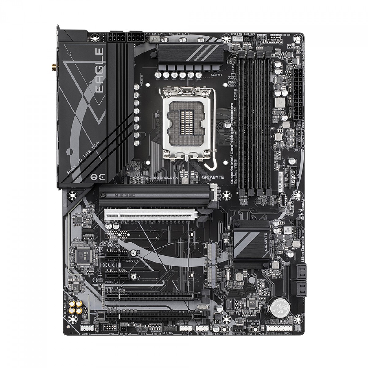Placa Mãe Gigabyte Z790 EAGLE AX, Chipset Z790, Intel LGA 1700, ATX, DDR5