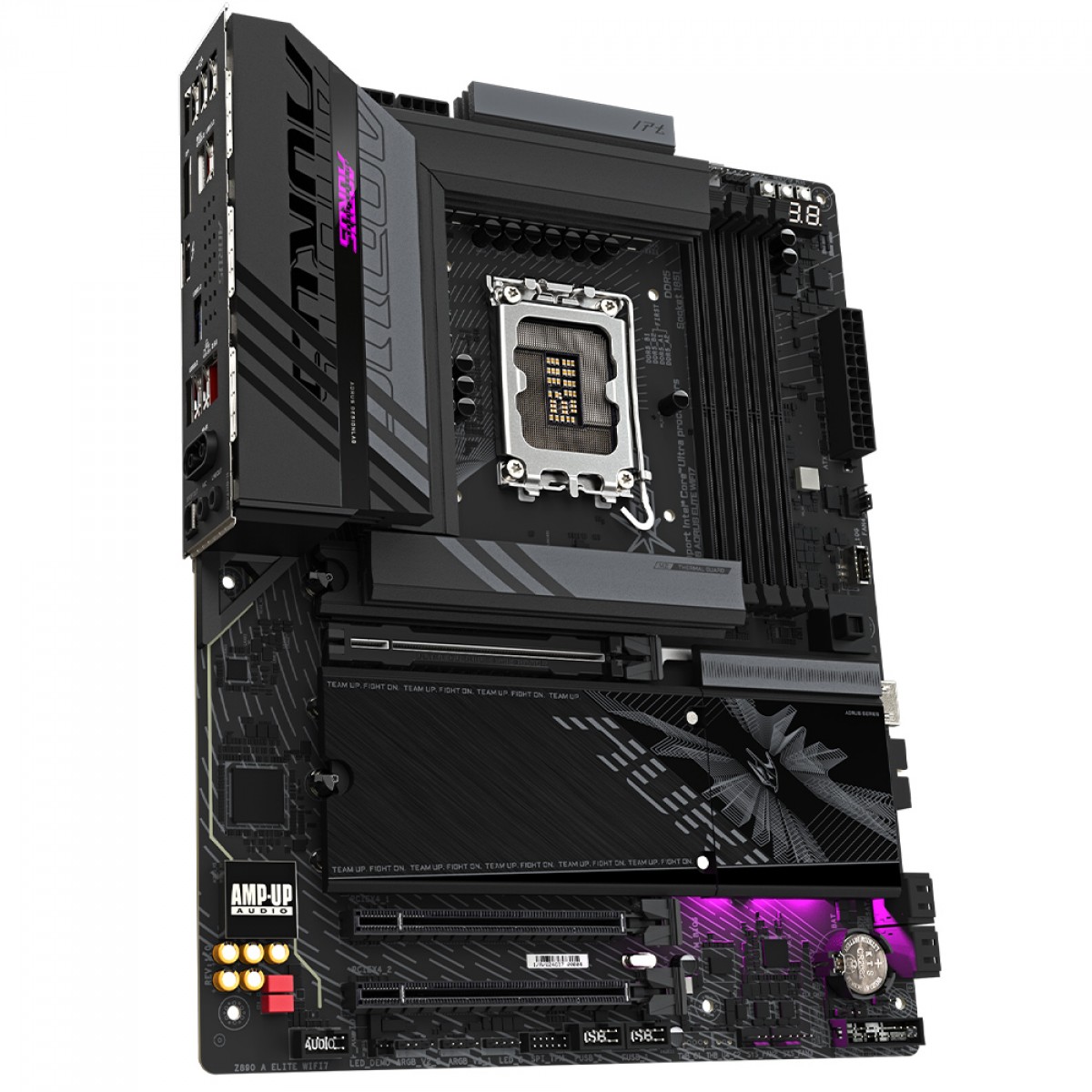 Placa Mãe Gigabyte Z890 AORUS ELITE WIFI7, Chipset Z890, Intel LGA 1851, ATX, DDR5