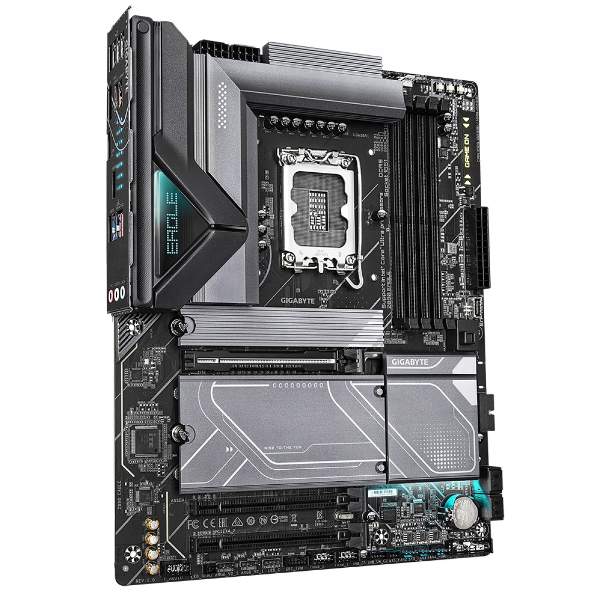 Placa Mãe Gigabyte Z890 EAGLE, Chipset Z890, Intel LGA 1851, ATX, DDR5