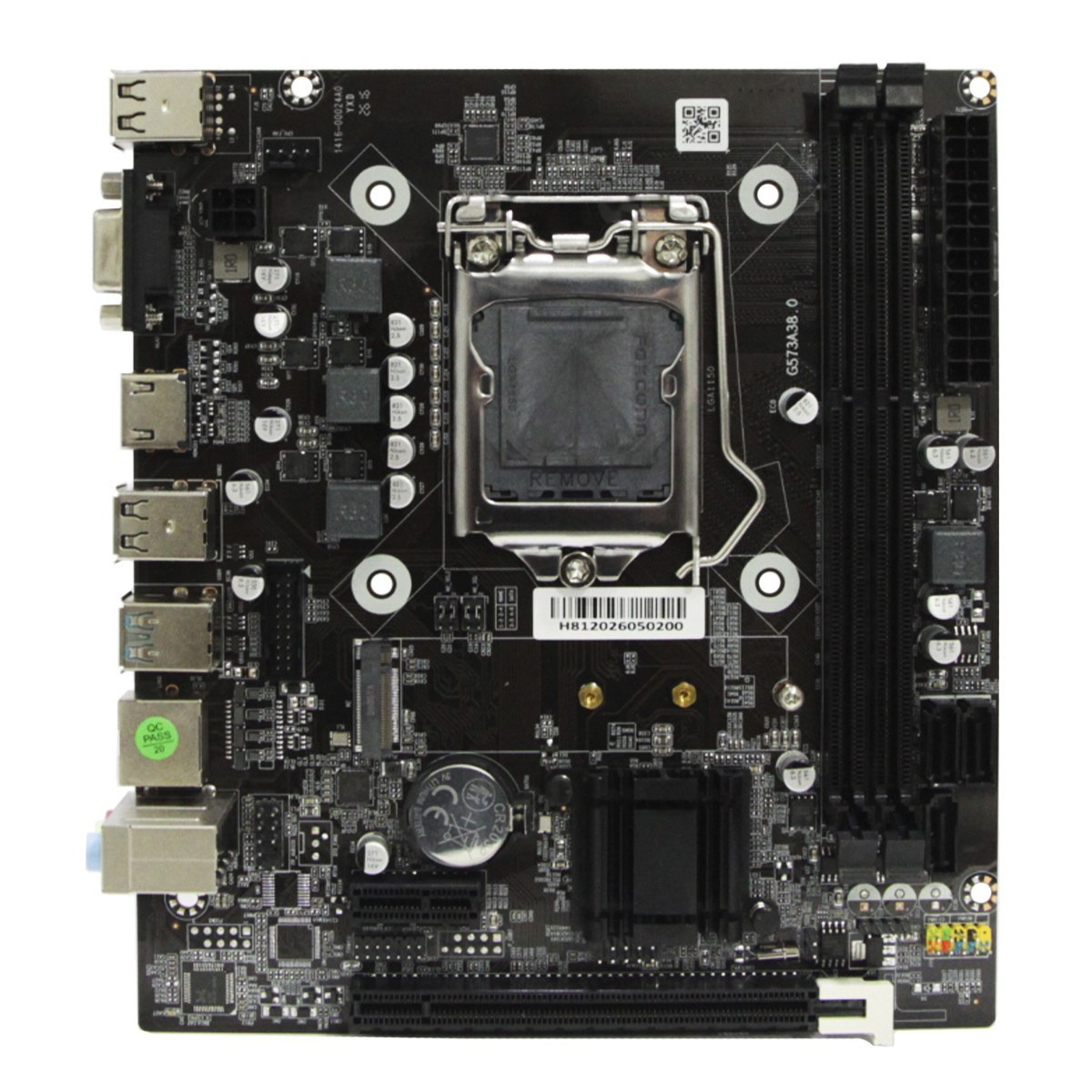 Placa Mãe Hayom H81, Chipset H81, Intel LGA 1150, MATX, DDR3