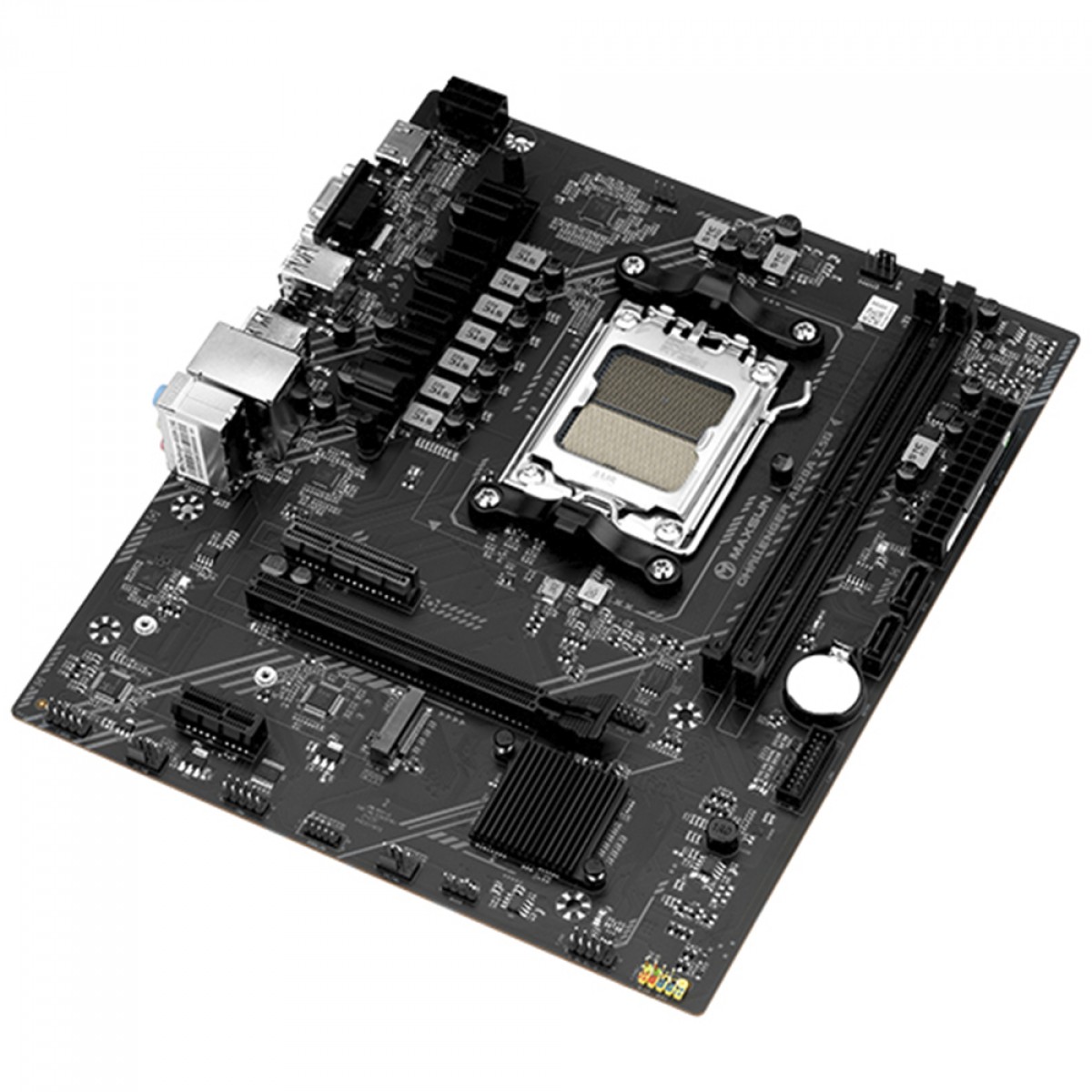 Placa Mãe Maxsun Challenger A620A 2.5G, Chipset A620, AMD AM5, MATX, DDR5, MS-Challenger A620A 2.5G - Open Box