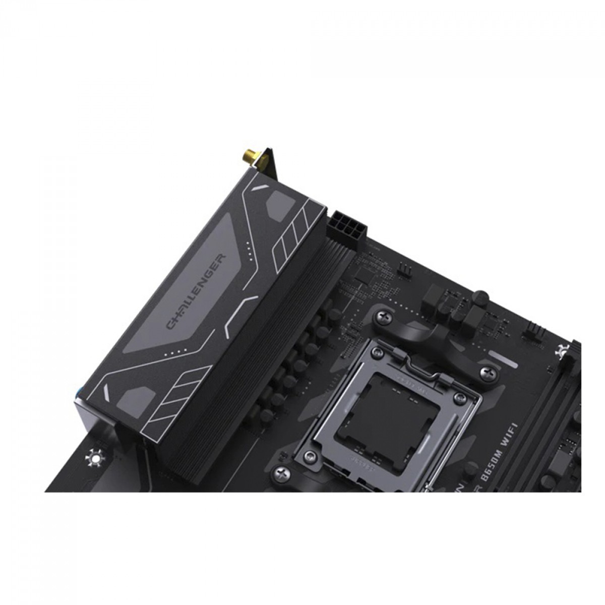Placa Mãe Maxsun Challenger B650M WI-FI, Chipset B650, AMD Placa Mãe Maxsun Challenger B650M WI-FI, Chipset B650, AMD