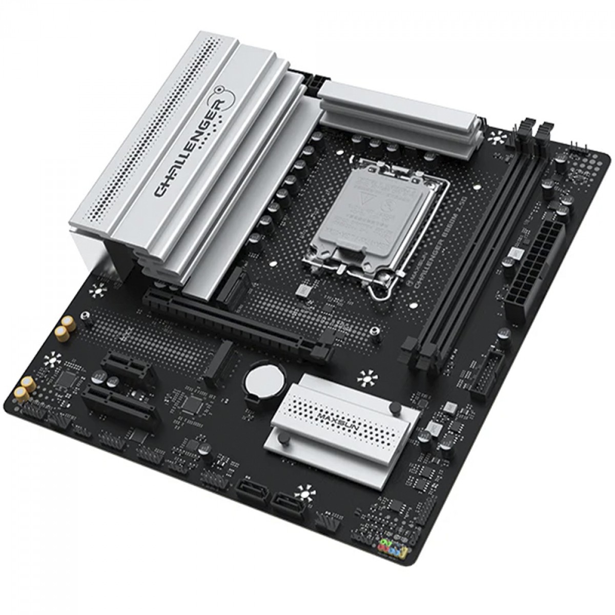 Placa Mãe Maxsun Challenger B860M 2.5G, Chipset B860, Intel LGA 1851, mATX, DDR5