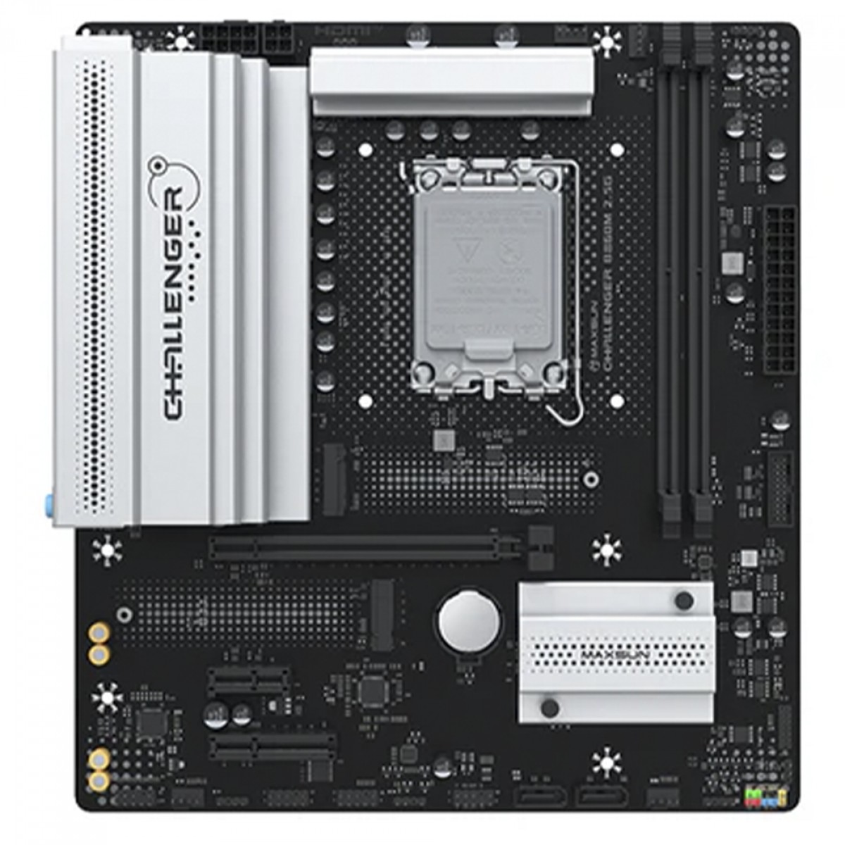 Placa Mãe Maxsun Challenger B860M 2.5G, Chipset B860, Intel LGA 1851, mATX, DDR5