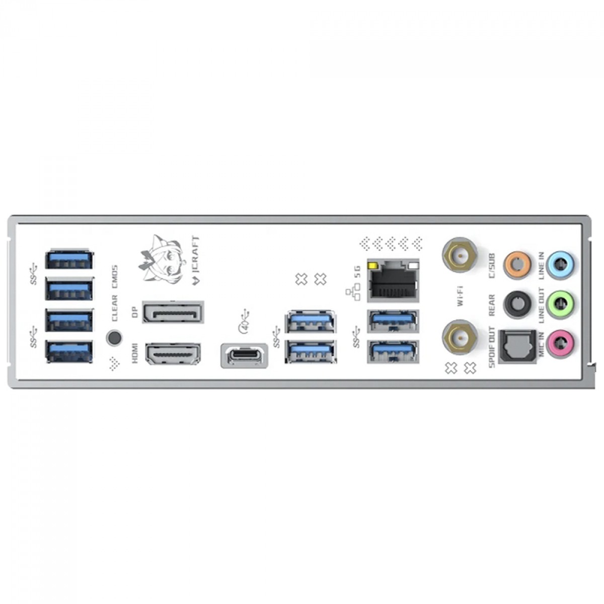 Placa Mãe Maxsun iCraft B860M Cross PRO, Chipset B860, Intel LGA 1851, mATX, DDR5, Branco