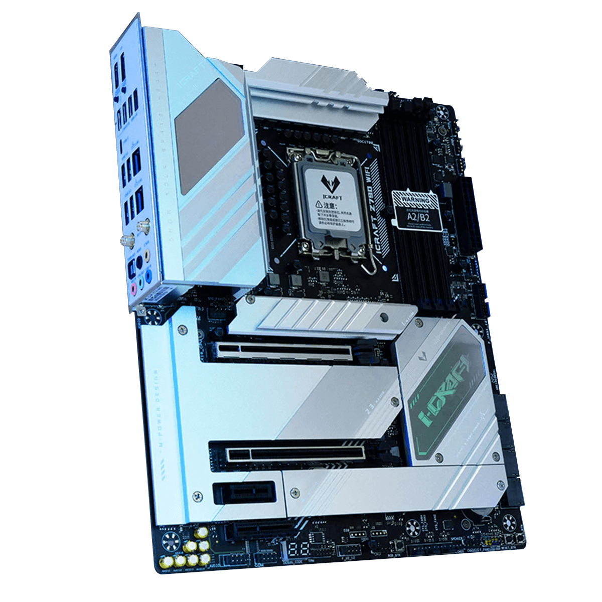 Placa Mãe MAXSUN iCraft Z790 Wifi AX, Chipset Z790, Intel LGA 1700, ATX, DDR5