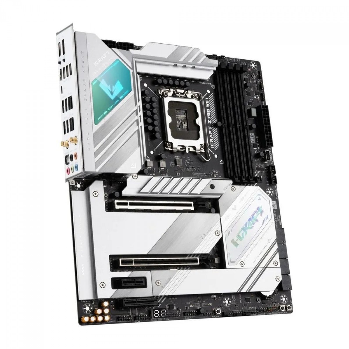 Placa Mãe MAXSUN iCraft Z790 WIFI V2, Chipset Z790, Intel LGA 1700, ATX, DDR5