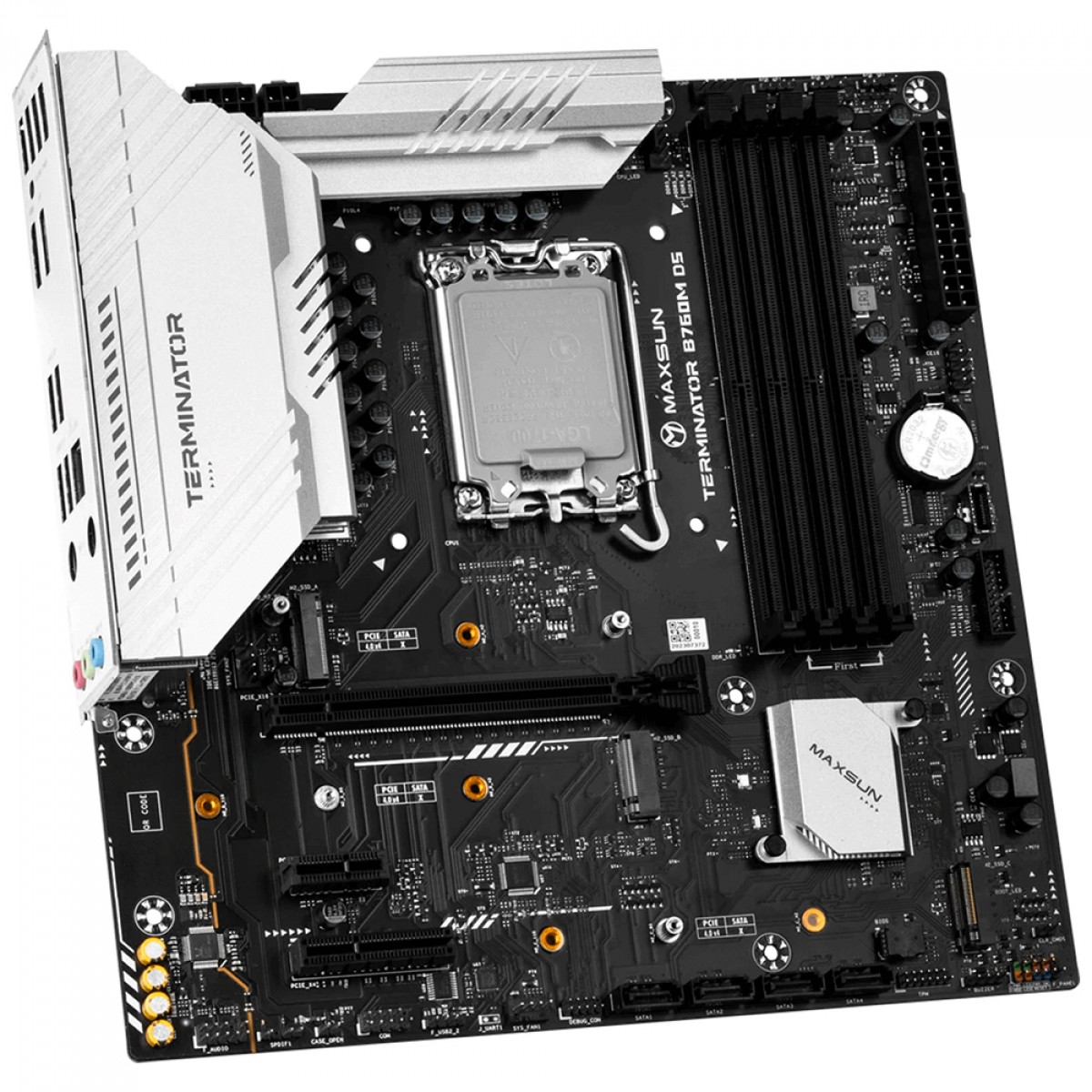 Placa Mãe MAXSUN Terminator B760M D5, Chipset B760, Intel LGA 1700, mATX, DDR5
