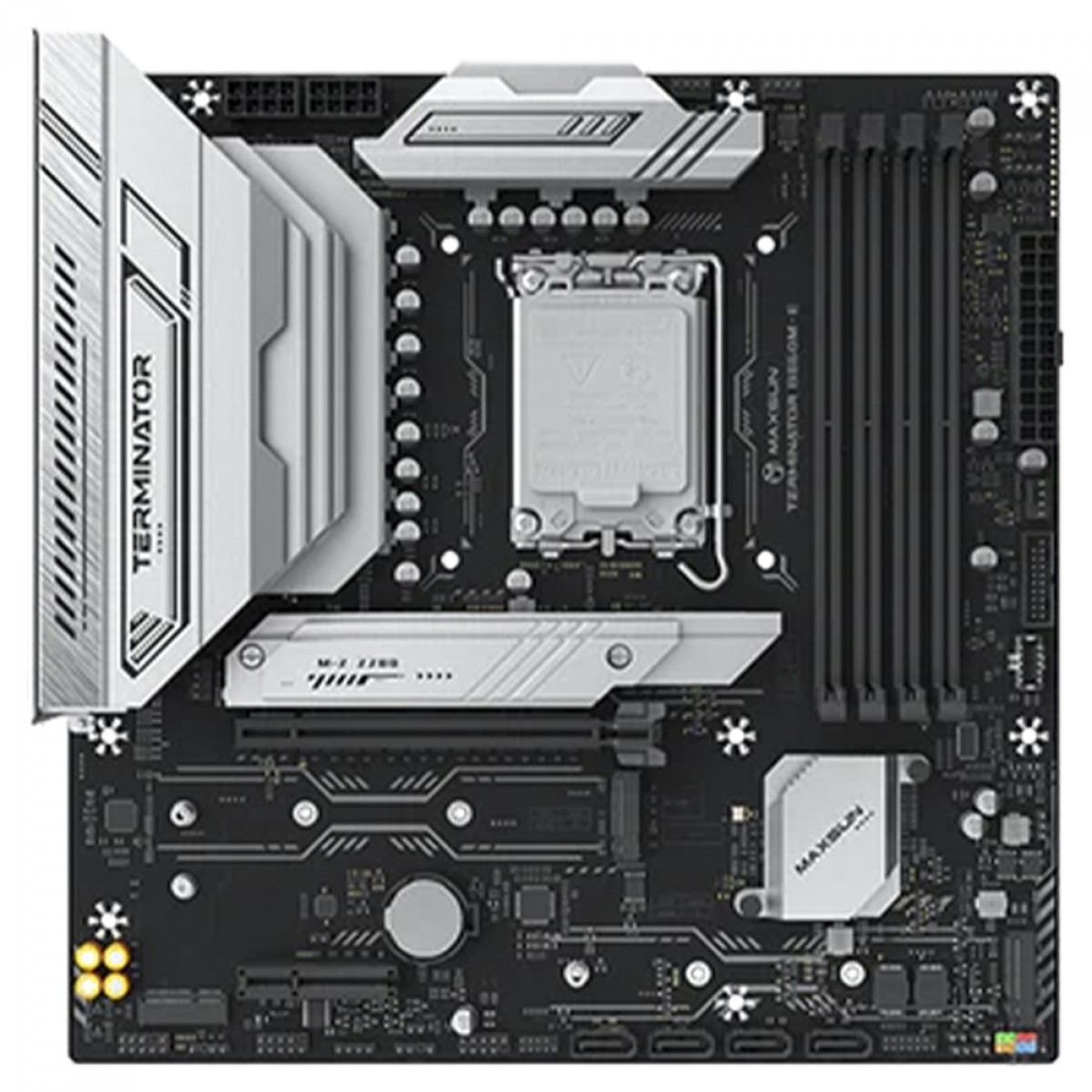 Placa Mãe Maxsun Terminator B860M-E, Chipset B860, Intel LGA 1851, mATX, DDR5