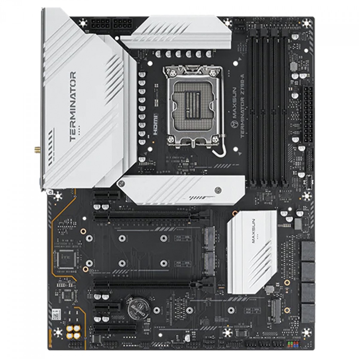 Placa Mãe Maxsun Terminator Z790-A WiFi, Chipset Z790, Intel LGA 1700, ATX, DDR5