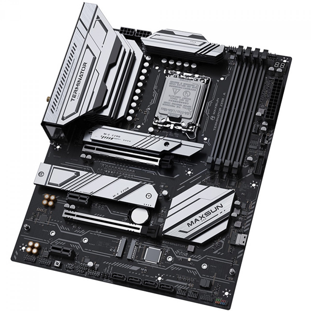 Placa Mãe Maxsun Terminator Z890-A Wi-Fi, Chipset Z890, Intel LGA 1851, ATX, DDR5