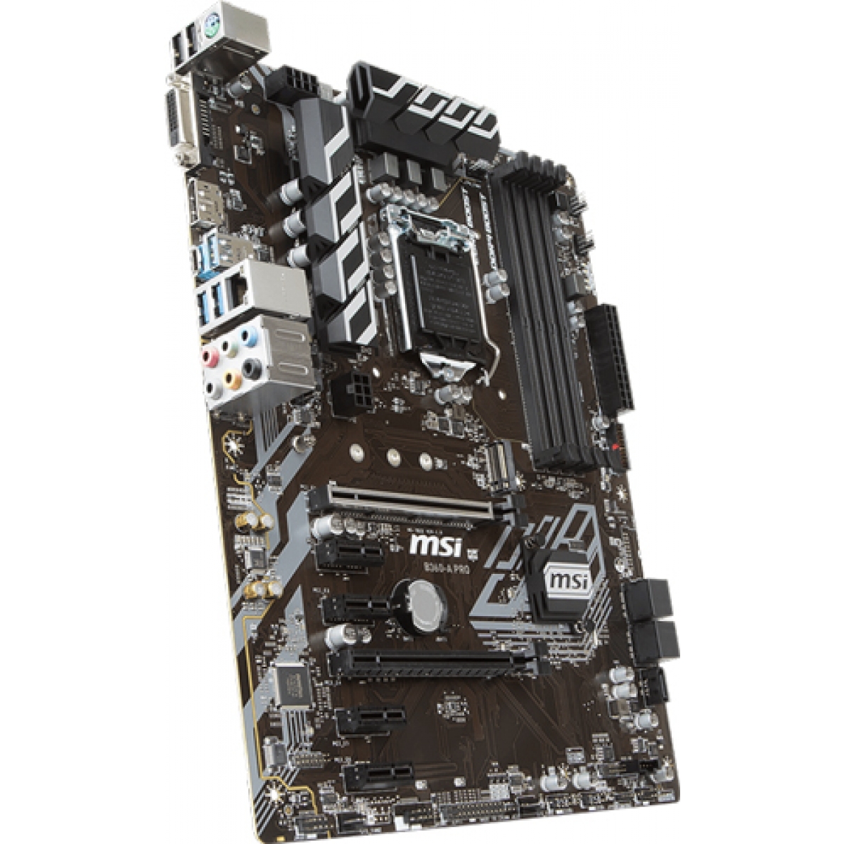 Placa Mãe MSI B360-A PRO, Chipset B360, Intel LGA 1151, ATX, DDR4