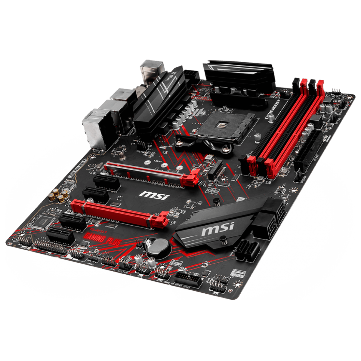 Placa Mãe MSI B450 Gaming Plus MAX, Chipset B450, AMD AM4