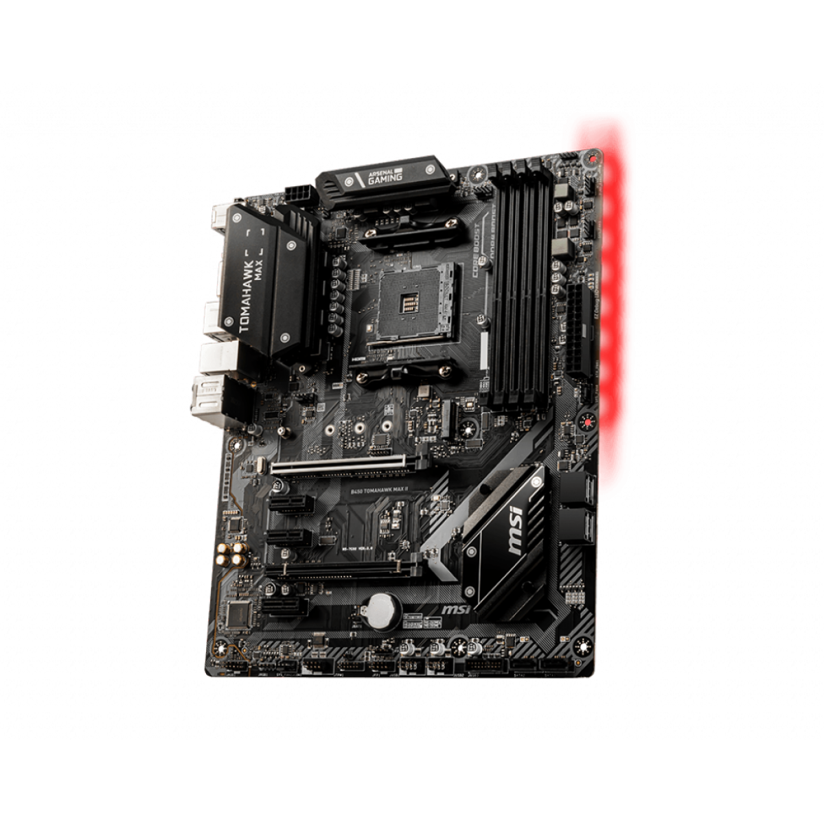 Placa Mãe MSI B450 Tomahawk Max II, Chipset B450, AMD AM4, ATX