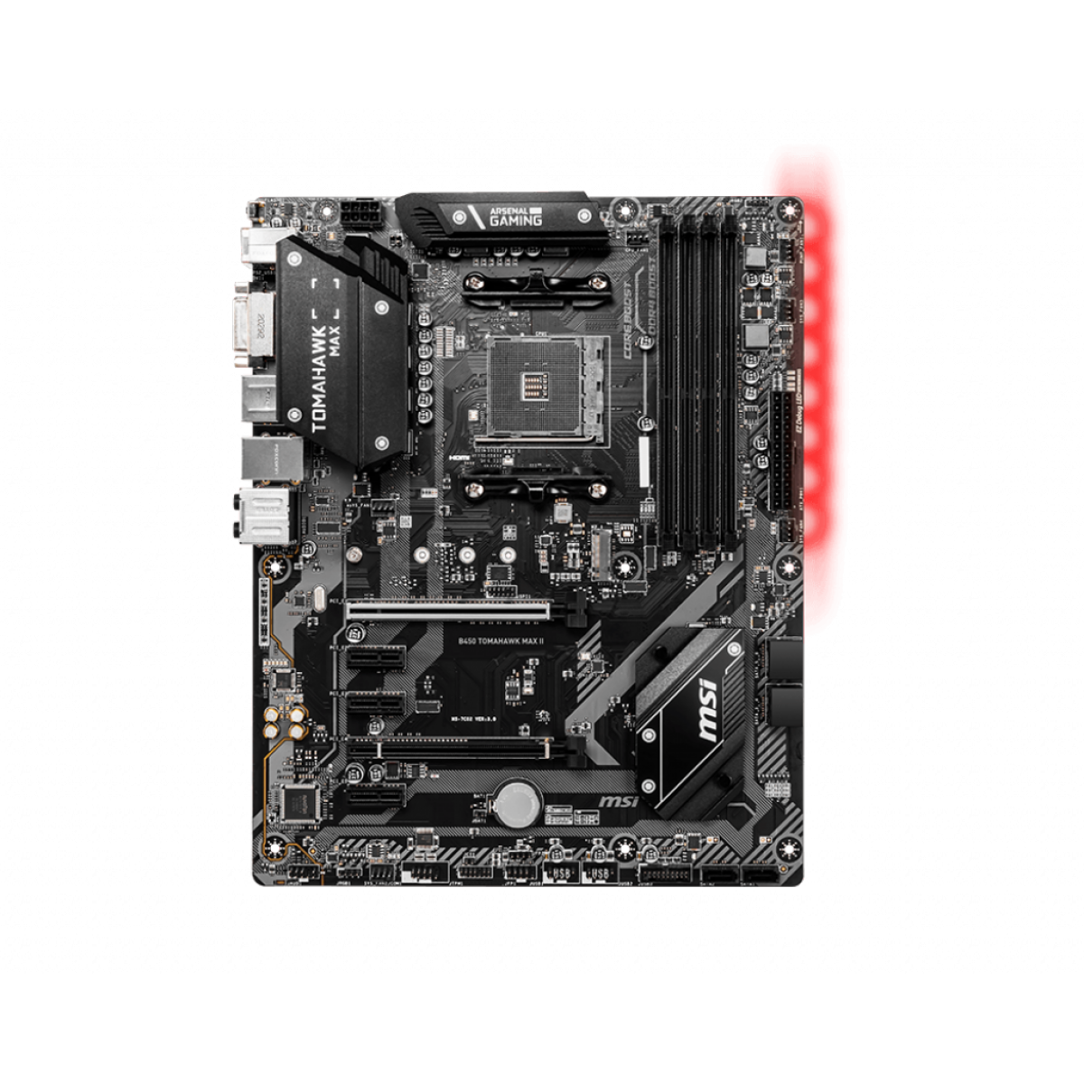 Ryzen5 3600 CPU + マザボ(B450 TOMAHAWK MAX) Placa Mãe MSI B450 Tomahawk Max II, Chipset B450, AMD AM4, ATX