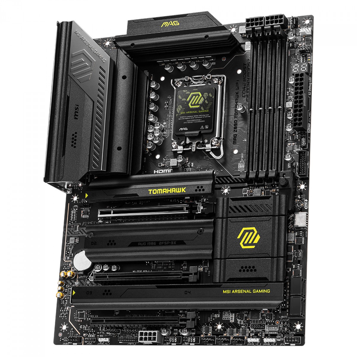 Placa Mãe MSI Mag Z890 Tomahawk WIFI, Chipset Z890, Intel LGA 1851, ATX, DDR5, 911-7E32-003