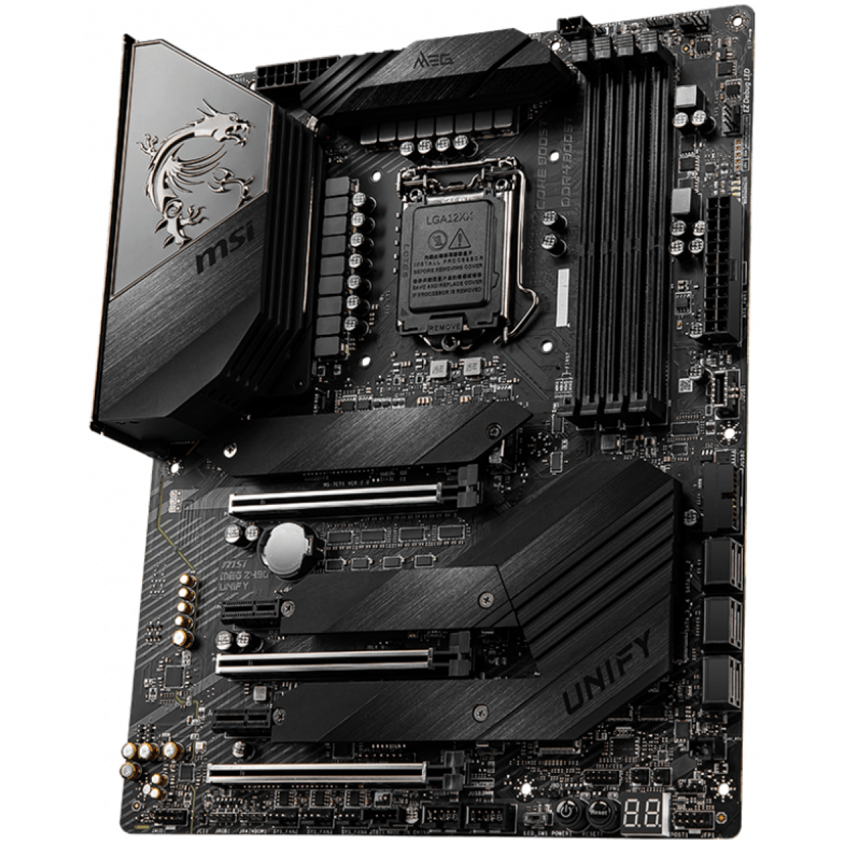 Placa Mãe MSI, MEG Z490 Unify, Chipset Z490, Intel LGA1200, ATX, DDR4