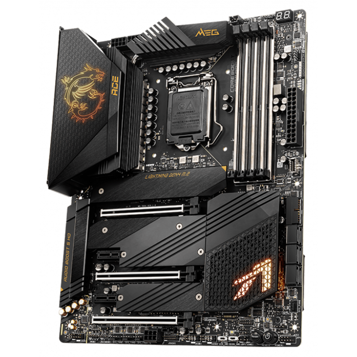 Placa Mãe MSI MEG Z590 ACE, Chipset Z590, Intel LGA 1200, ATX, DDR4