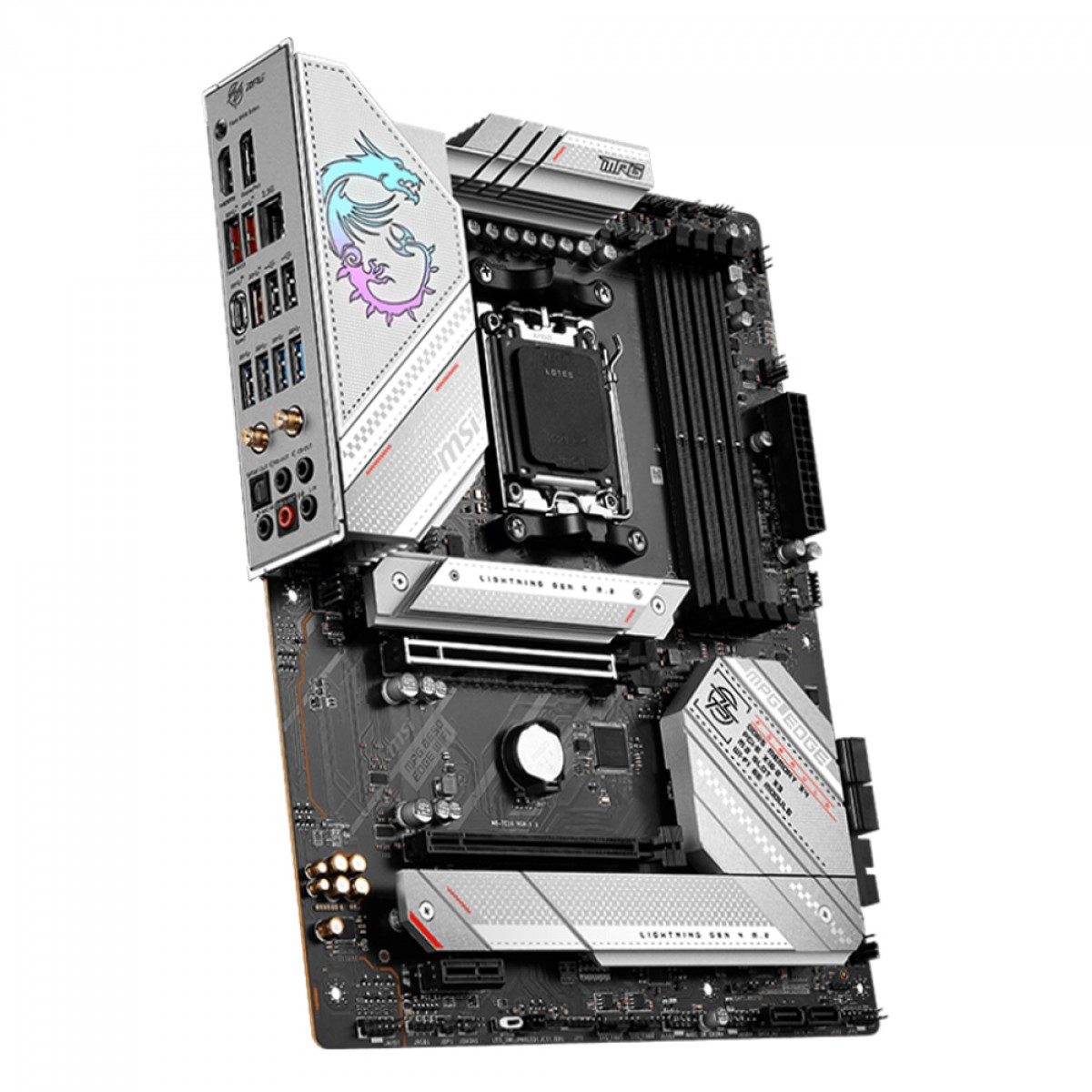 Placa Mãe MSI MPG B650 EDGE WIFI, Chipset B650, AMD AM5, ATX, DDR5, 911-7E10-002