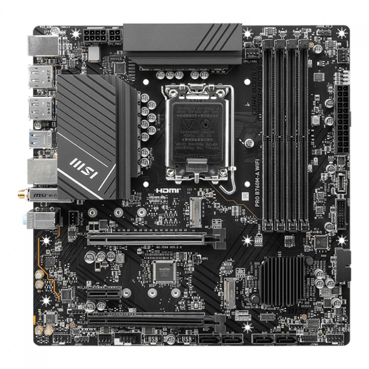 PRO B760M-A WIFI DDR4