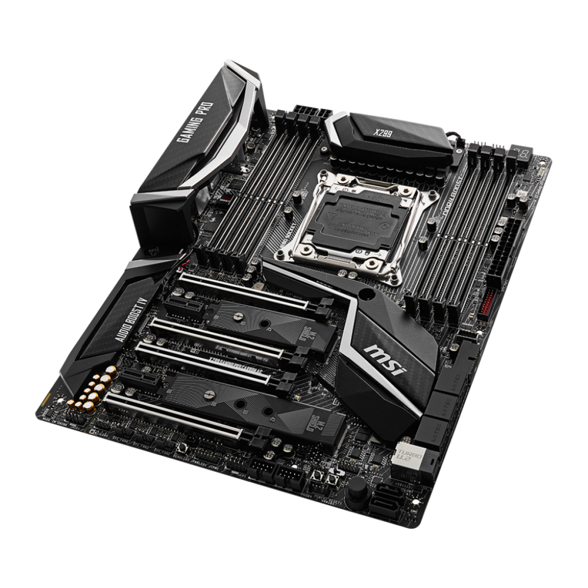 Placa Mãe MSI X299 GAMING PRO CARBON AC, Chipset X299, Intel LGA 2066 ...