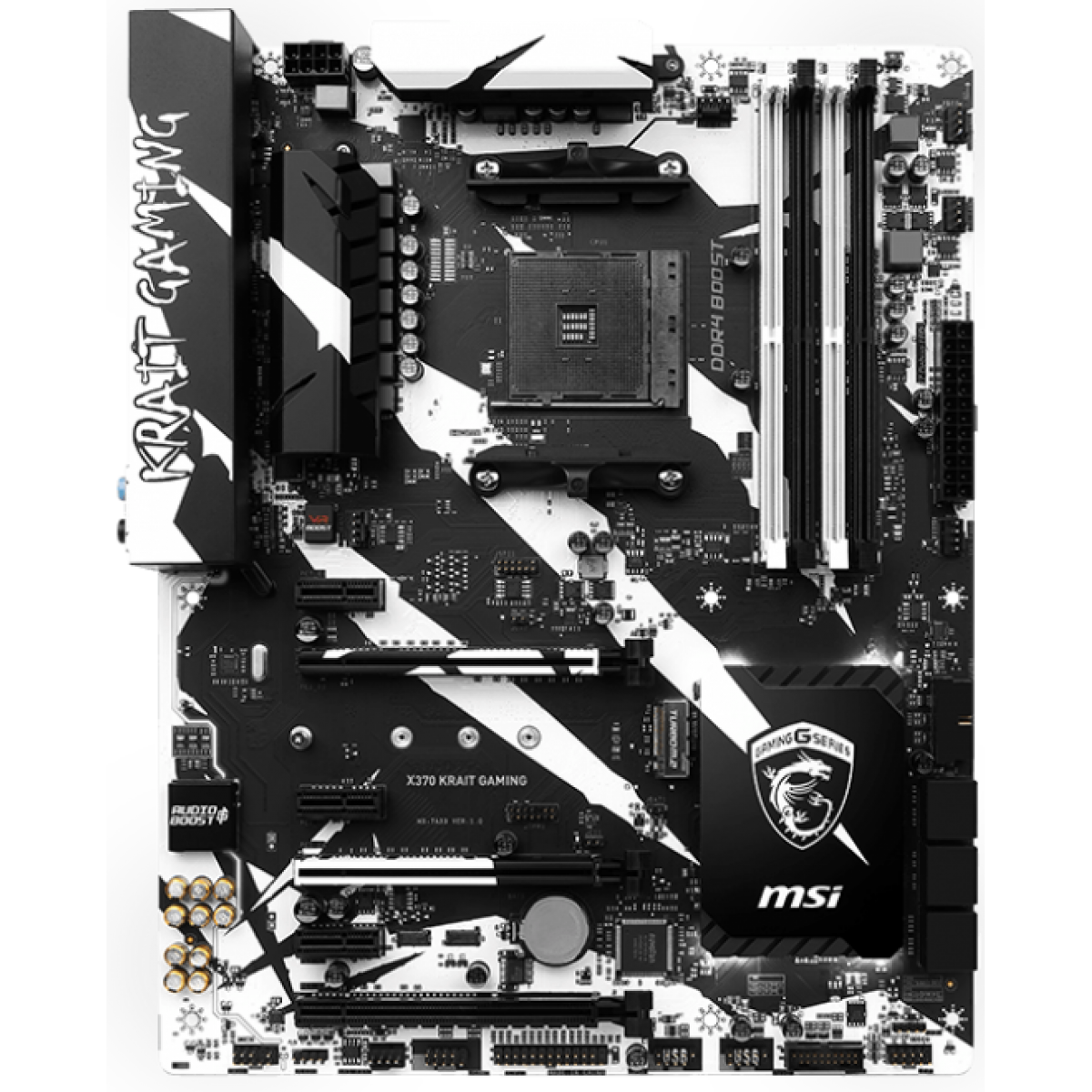 Placa Mãe MSI X370 Krait Gaming, Chipset X370, AMD AM4, ATX, DDR4