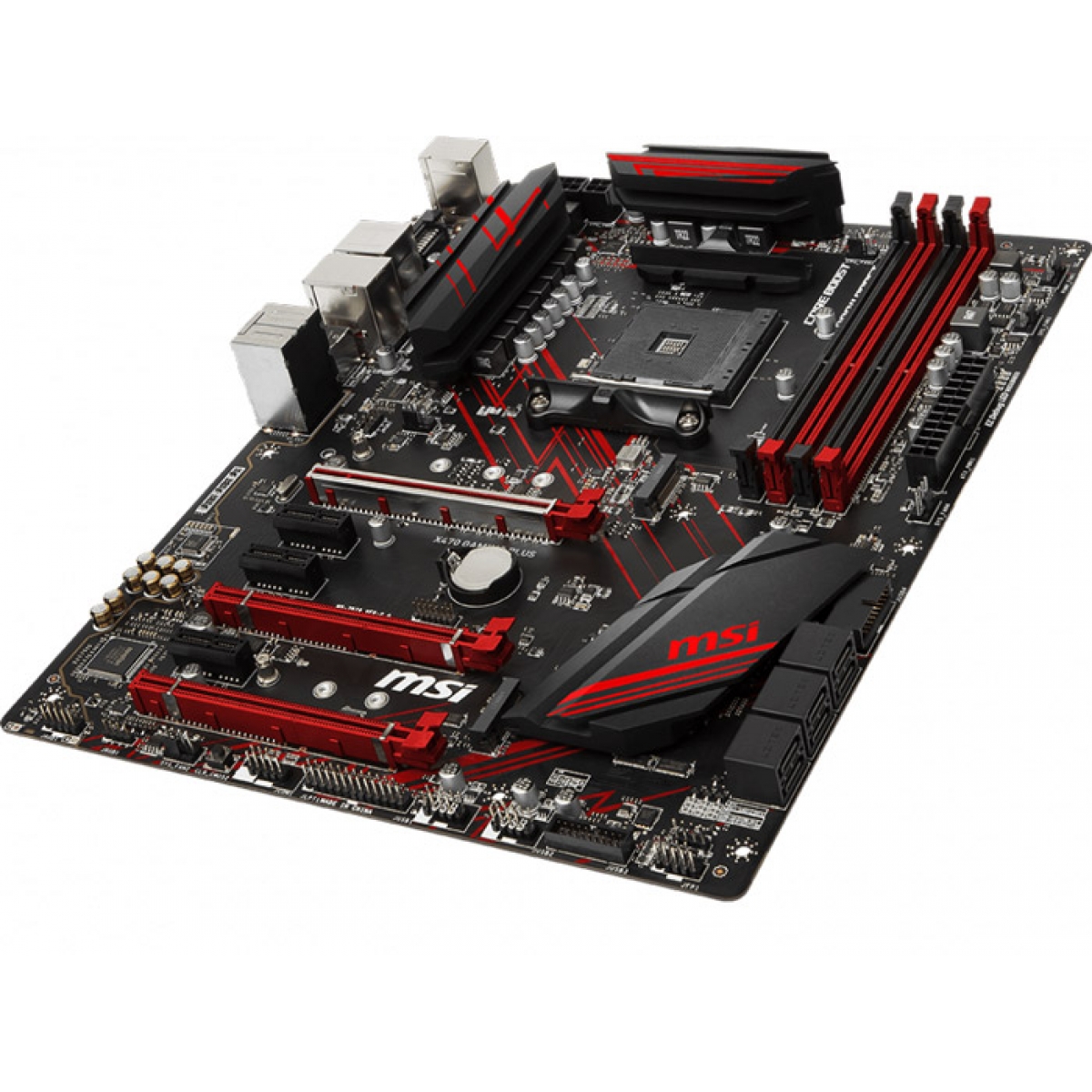 Placa Mãe MSI X470 Gaming Plus, Chipset X470, AMD AM4, ATX, DDR4