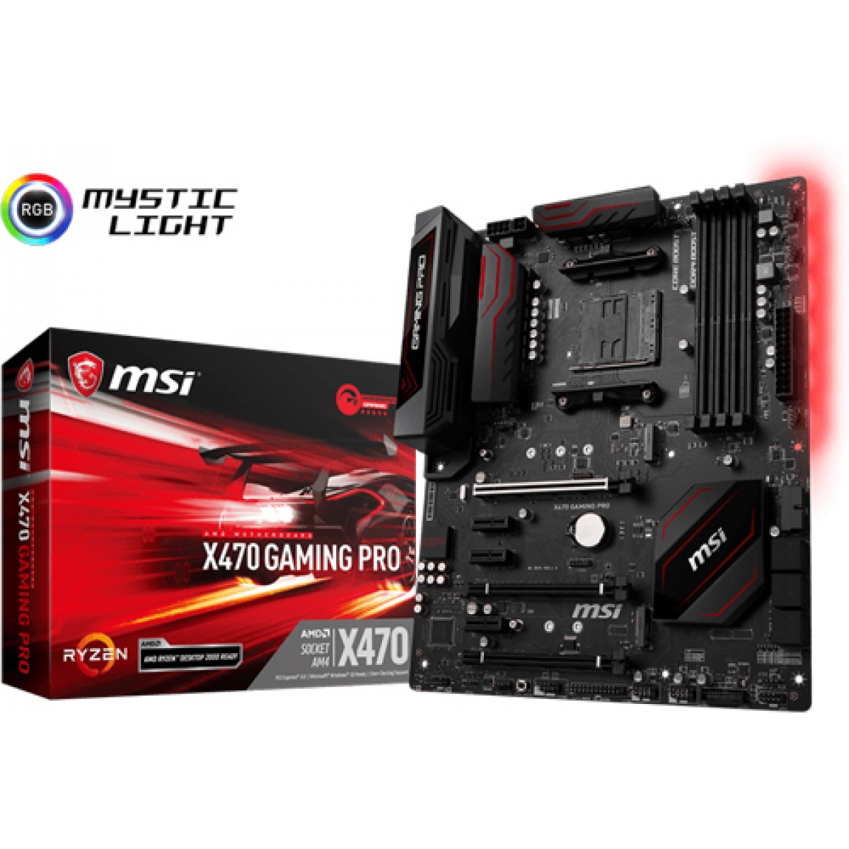 Placa Mãe MSI X470 Gaming PRO, Chipset X470, AMD AM4, ATX, DDR4